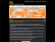Tablet Screenshot of just-motorcycleinsurance.com